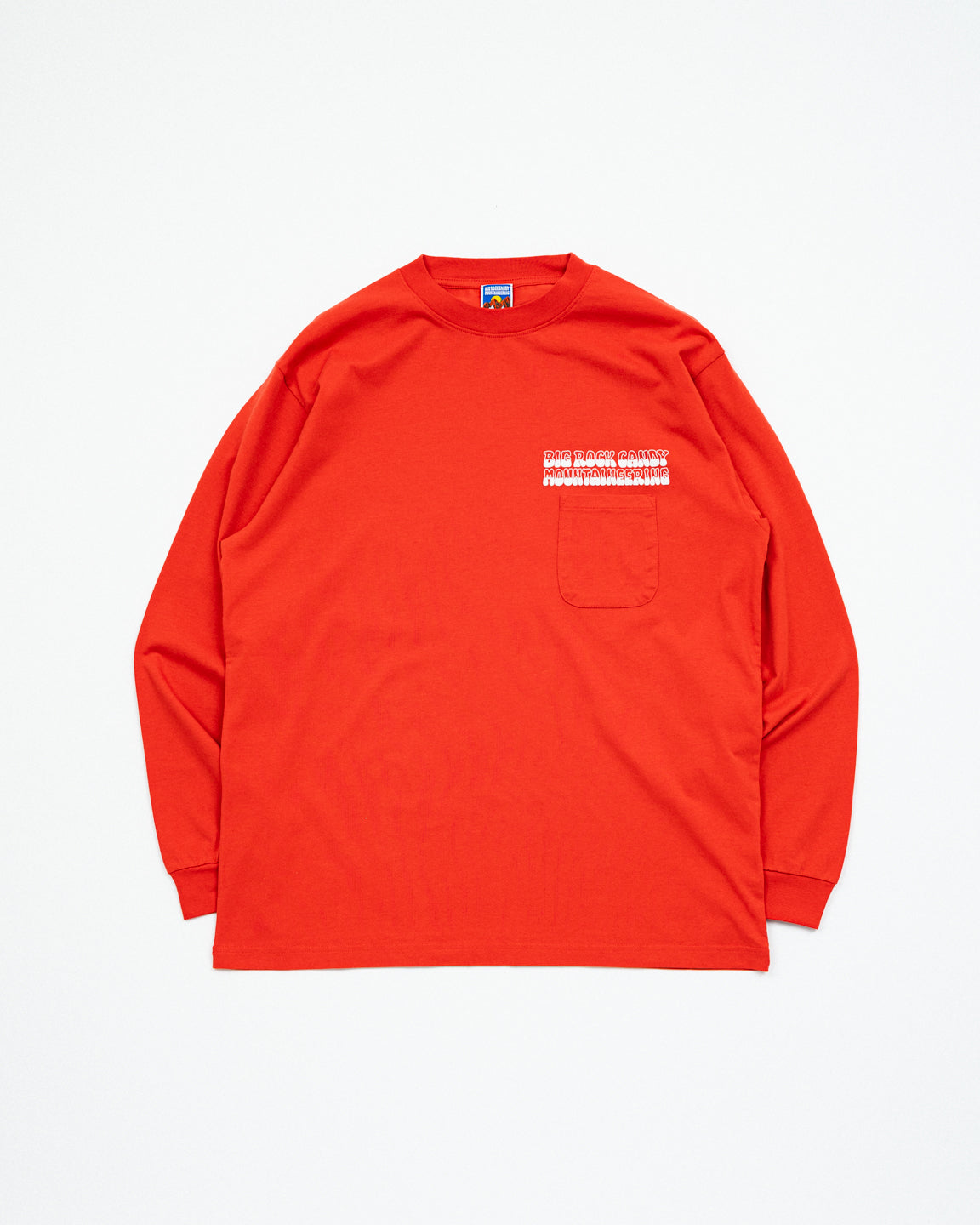 Garage Shop Long Sleeve Tee - Tomato – Big Rock Candy Mountaineering
