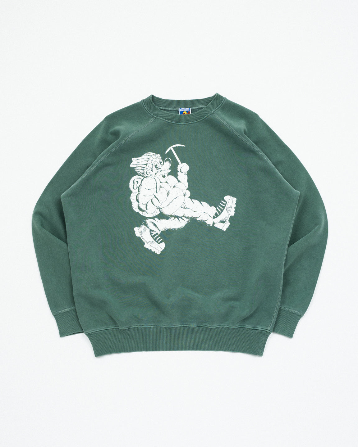 Wayne Raglan Sleeve Sweatshirt - Artichoke