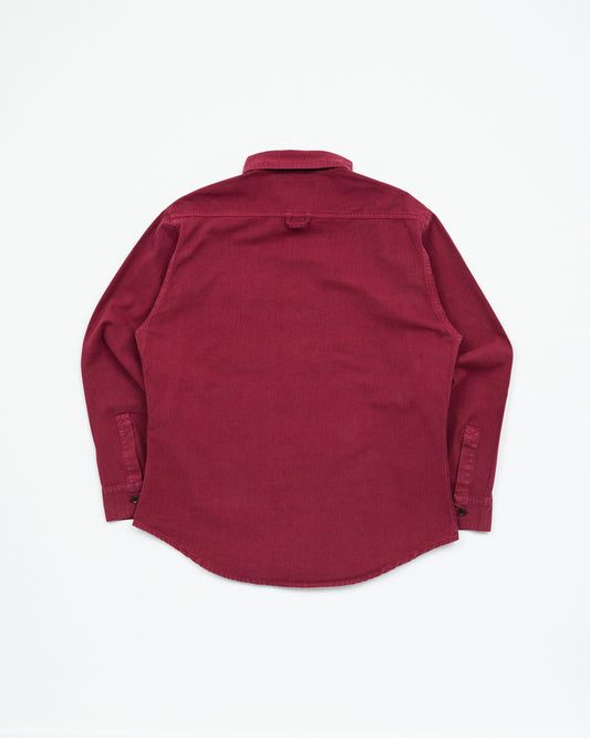 Nova Canvas Shirt - Cranberry