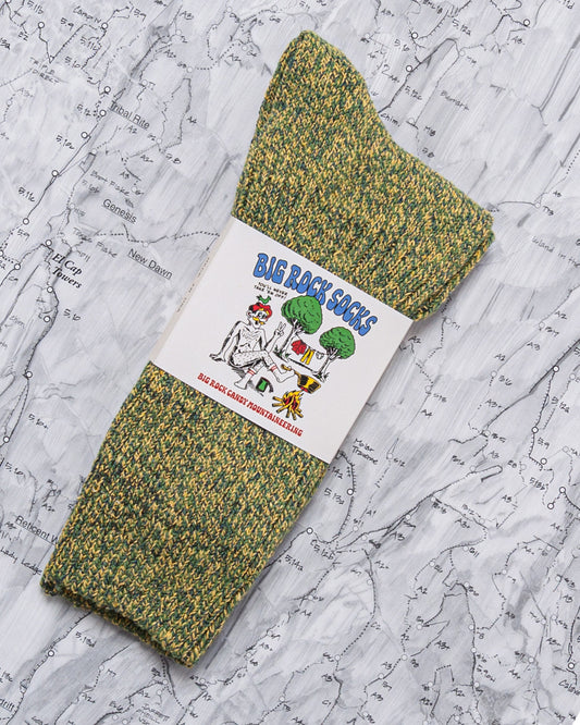 Big Rock Socks - Lemon Lime