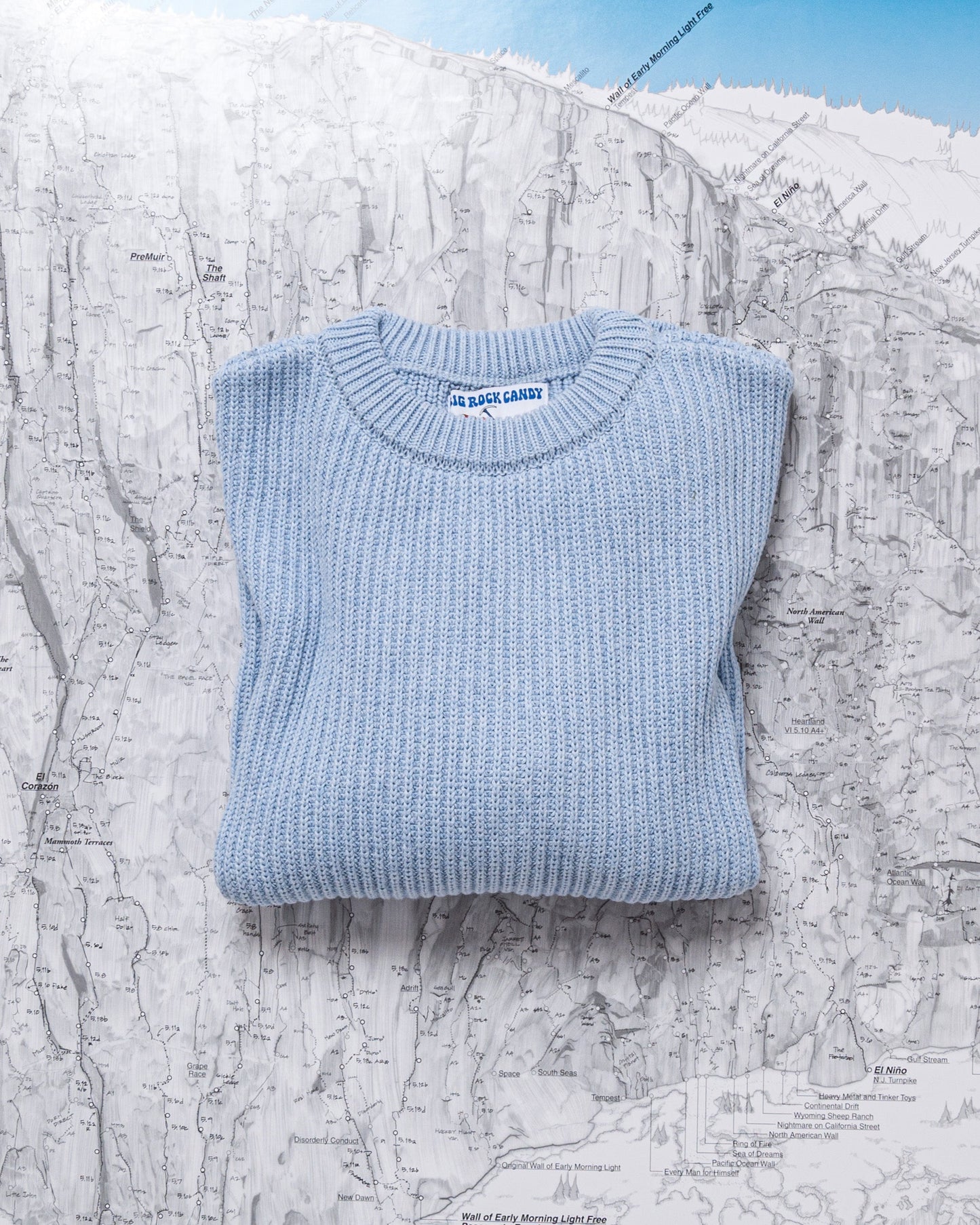 Camp 4 Sweater - Blue Mint