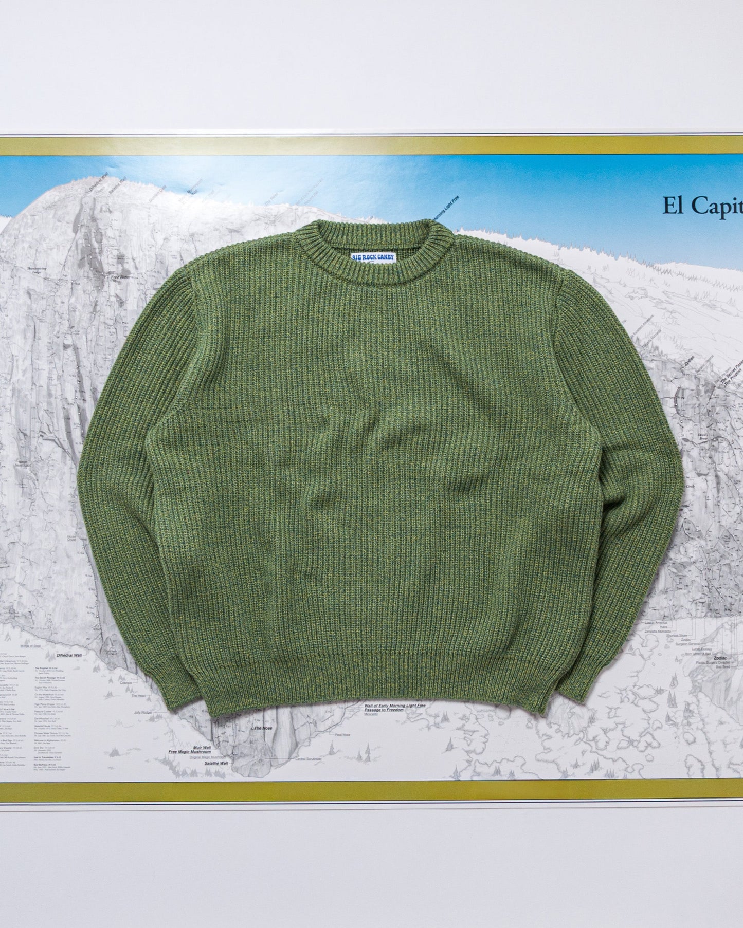 Camp 4 Sweater - Lemon Lime