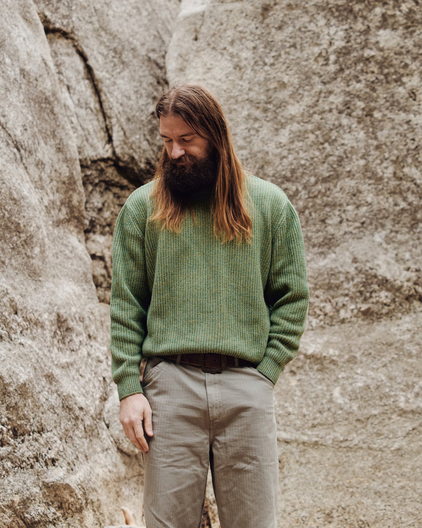 Camp 4 Sweater - Lemon Lime