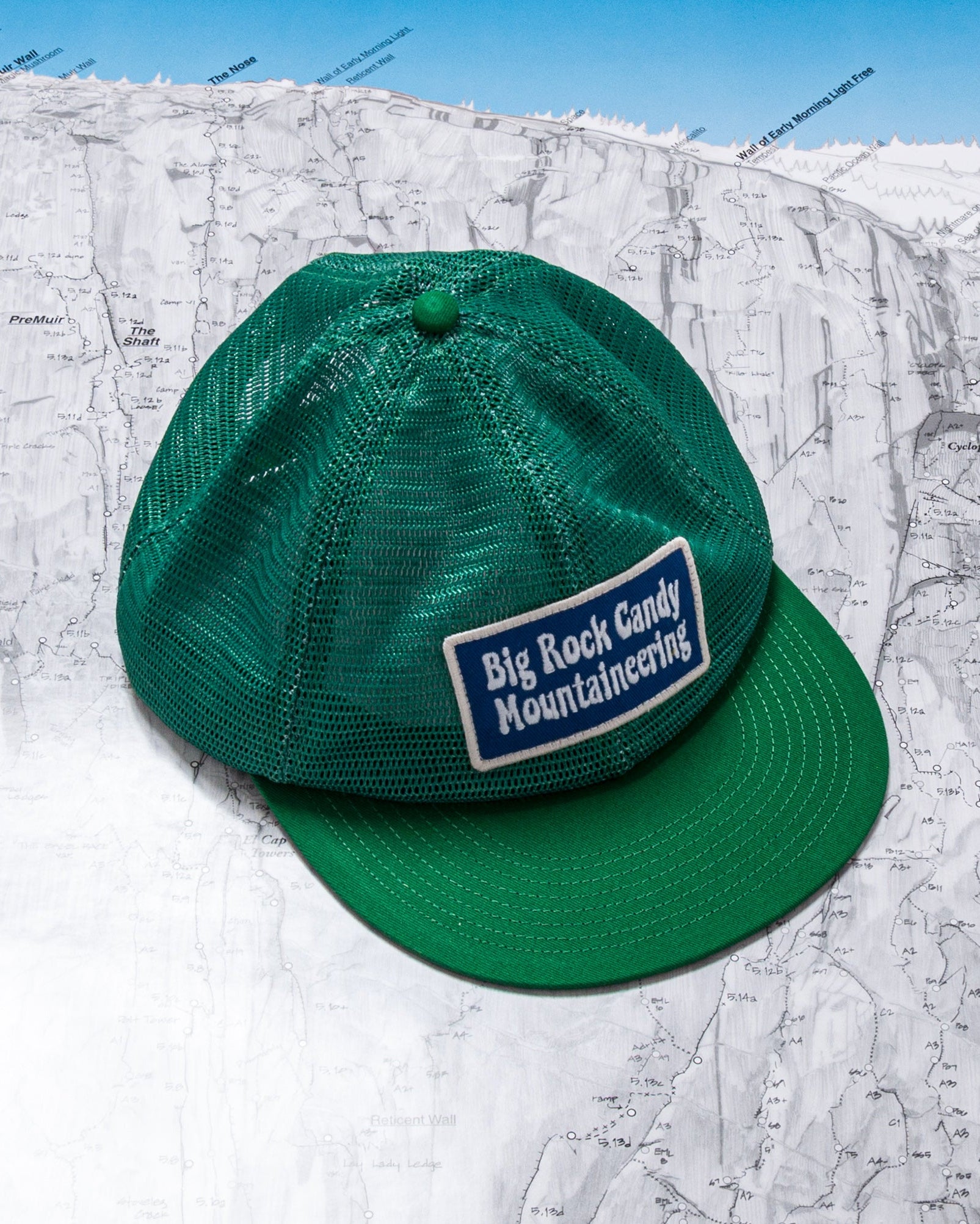 Truckin' Mesh Hat - Green Apple