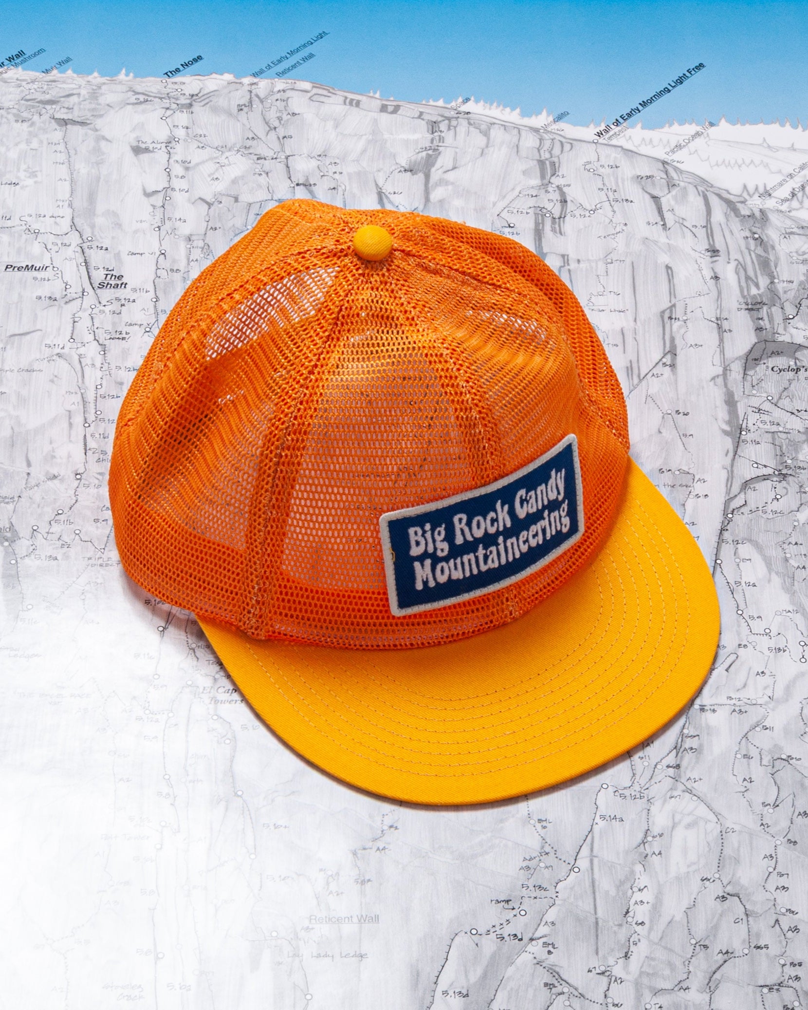 Truckin' Mesh Hat - Banana
