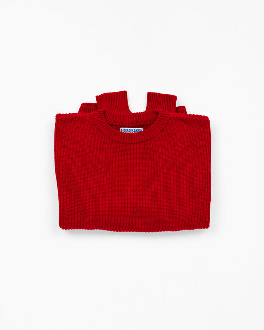 Camp 4 Sweater - Cherry Red