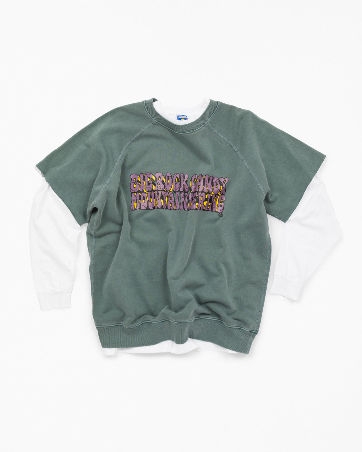 Boulder Logo Chop Top - Artichoke