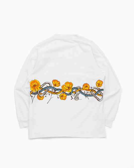 Valley Floor Long Sleeve Tee - Milk