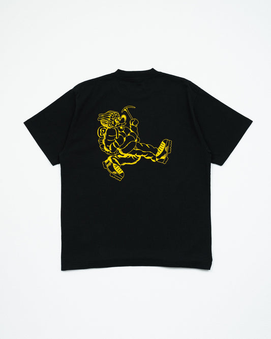 Garage Shop Tee - Black Licorice