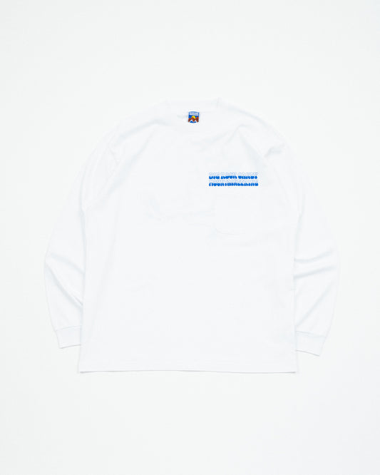 Garage Shop Long Sleeve Tee - Milk