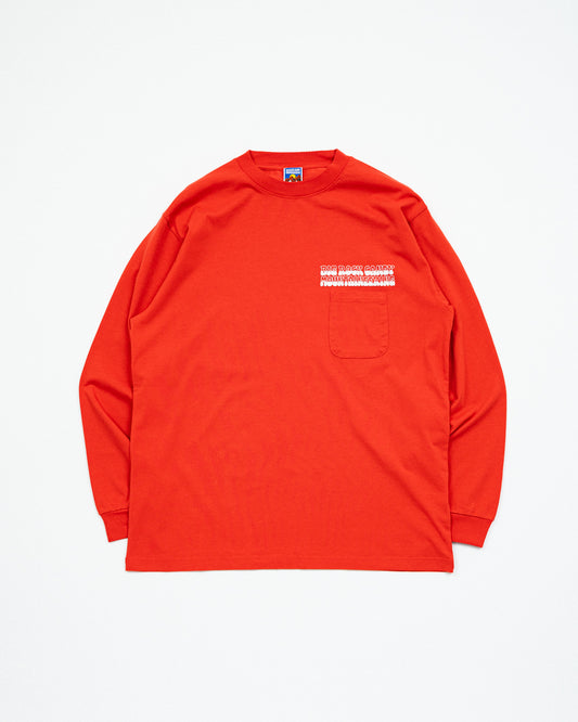 Garage Shop Long Sleeve Tee - Tomato