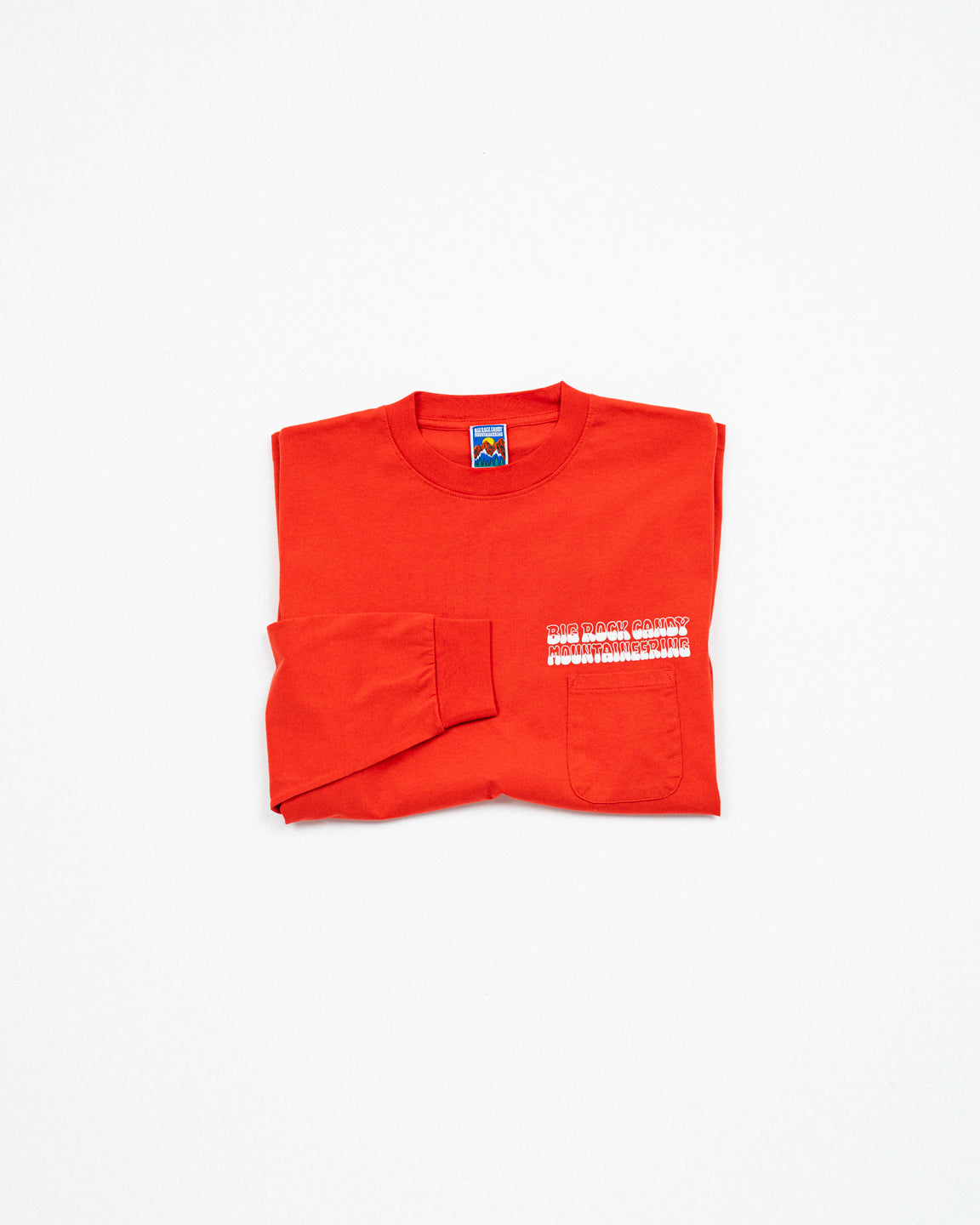 Garage Shop Long Sleeve Tee - Tomato