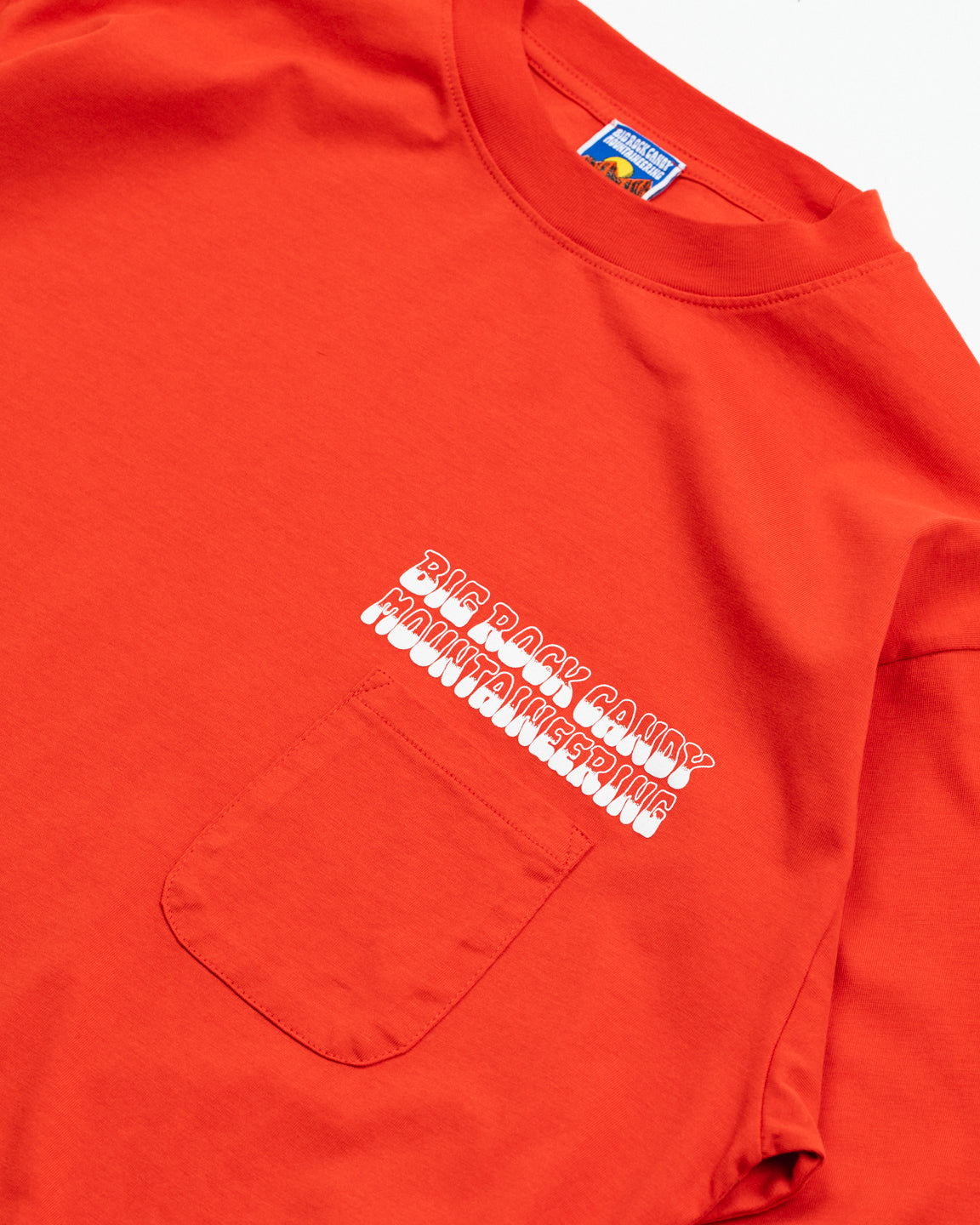Garage Shop Long Sleeve Tee - Tomato – Big Rock Candy Mountaineering