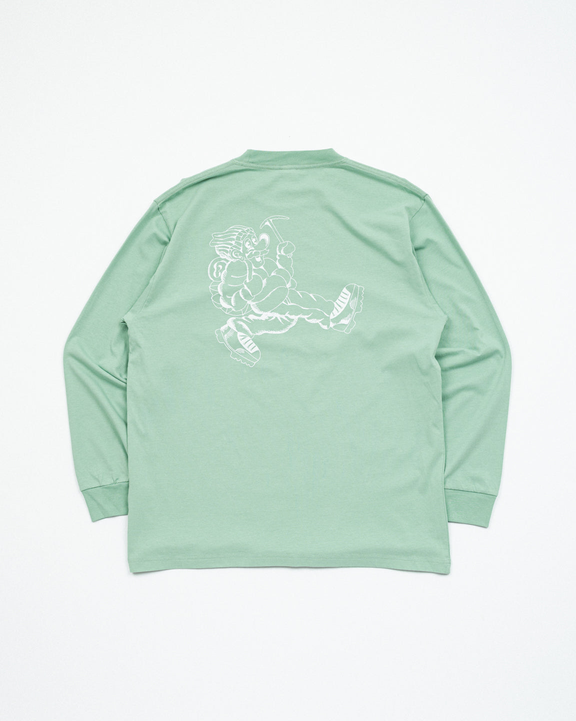 Garage Shop Long Sleeve Tee - Toothpaste
