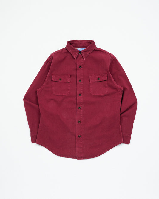 Nova Canvas Shirt - Cranberry