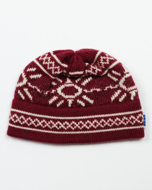 Stowe Sun Beanie - Cranberry