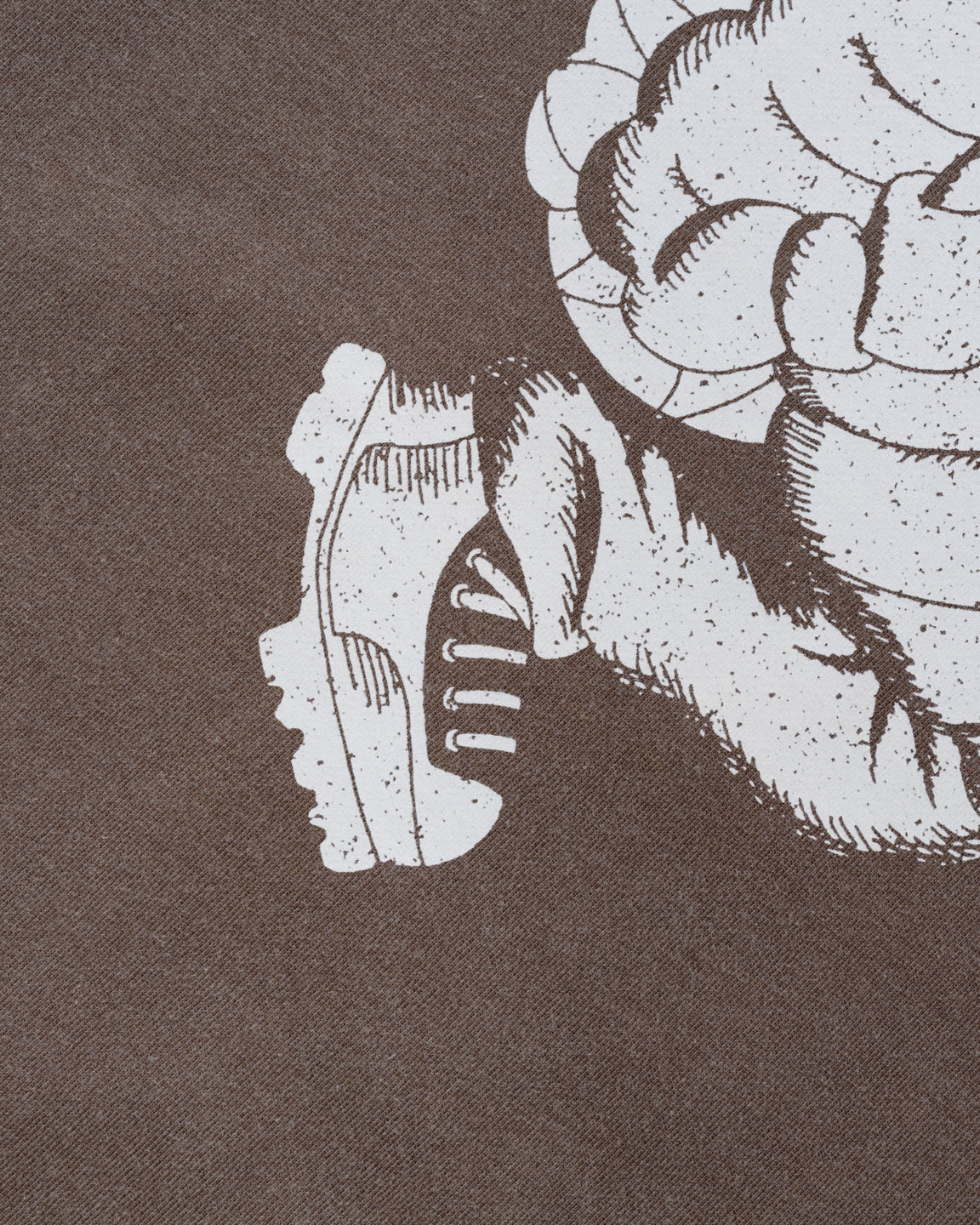 Wayne Raglan Sleeve Sweatshirt - Rootbeer