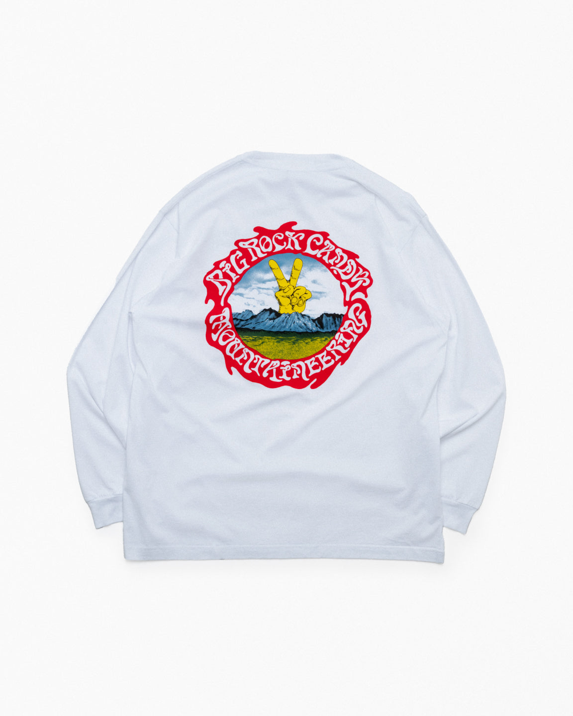 Sawtooth Long Sleeve Tee - Milk