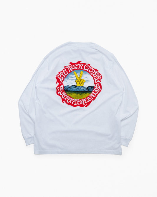 Sawtooth Long Sleeve Tee - Milk