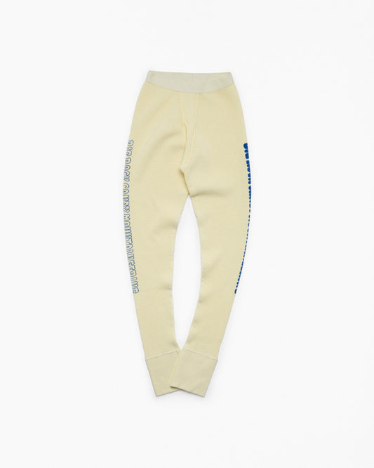 Gradient Logo Long Johns - Egg Nog