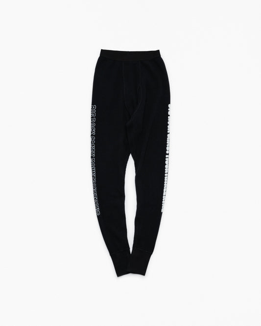 Gradient Logo Long Johns - Black Licorice