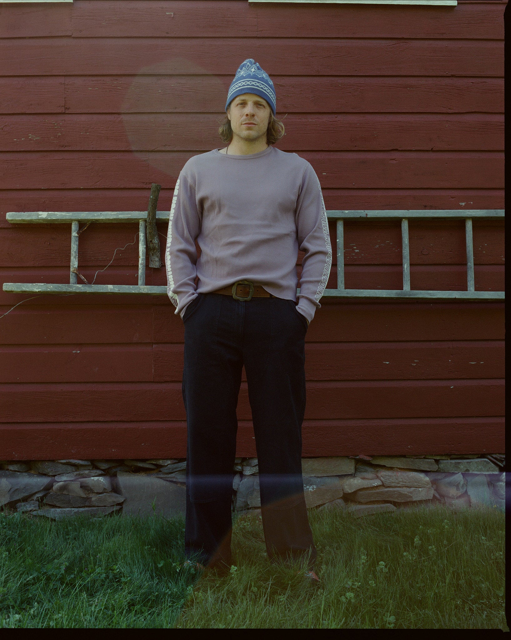 Stowe Mosaic Beanie - Blueberry – Big Rock Candy Mountaineering