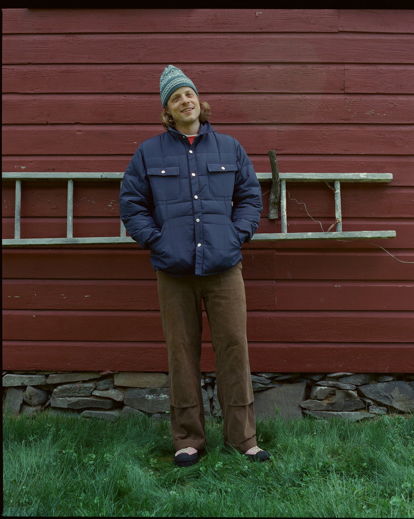 Stowe Mosaic Beanie - Spearmint