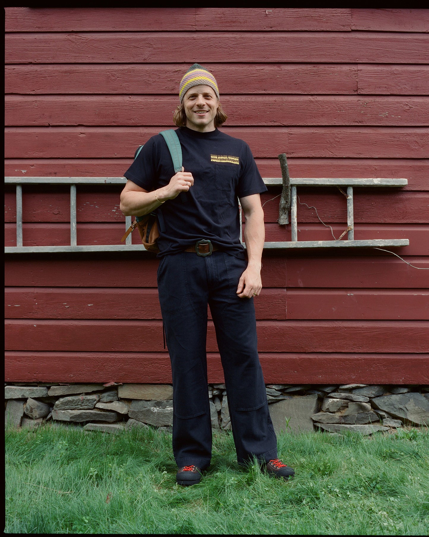 Garage Shop Tee - Black Licorice