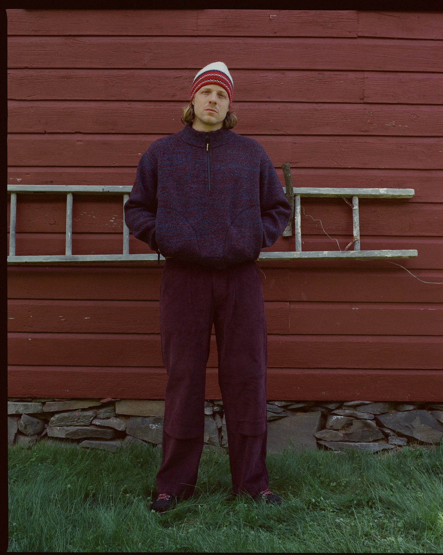 Metanoia Sweater - Mixed Berry