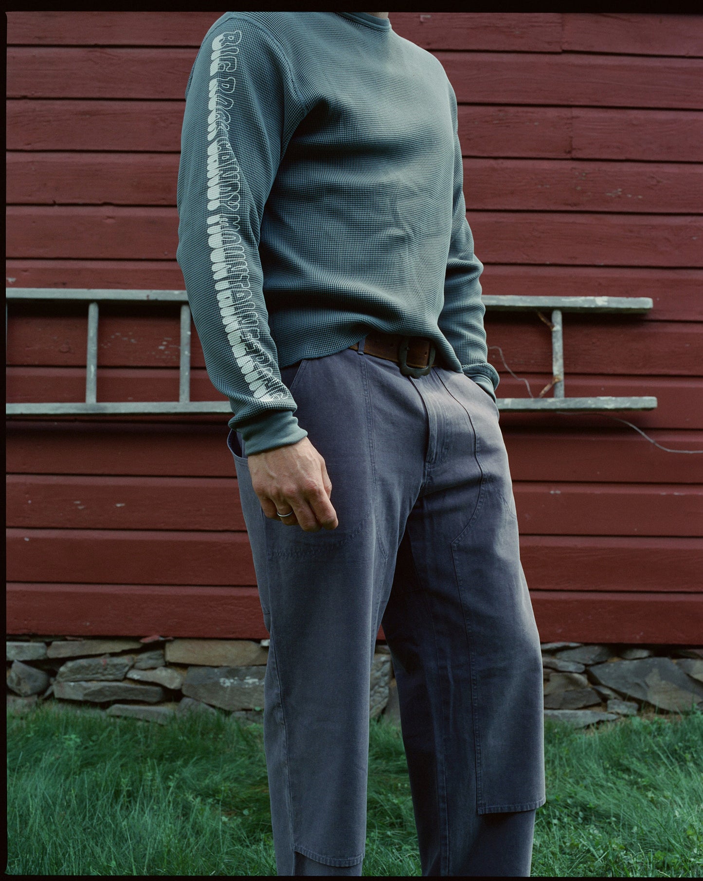 Doubleback Canvas Pant - Blue Cheese