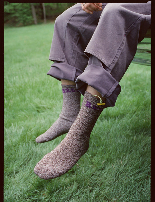 Big Rock Wool Sock - Cinnamon Sugar