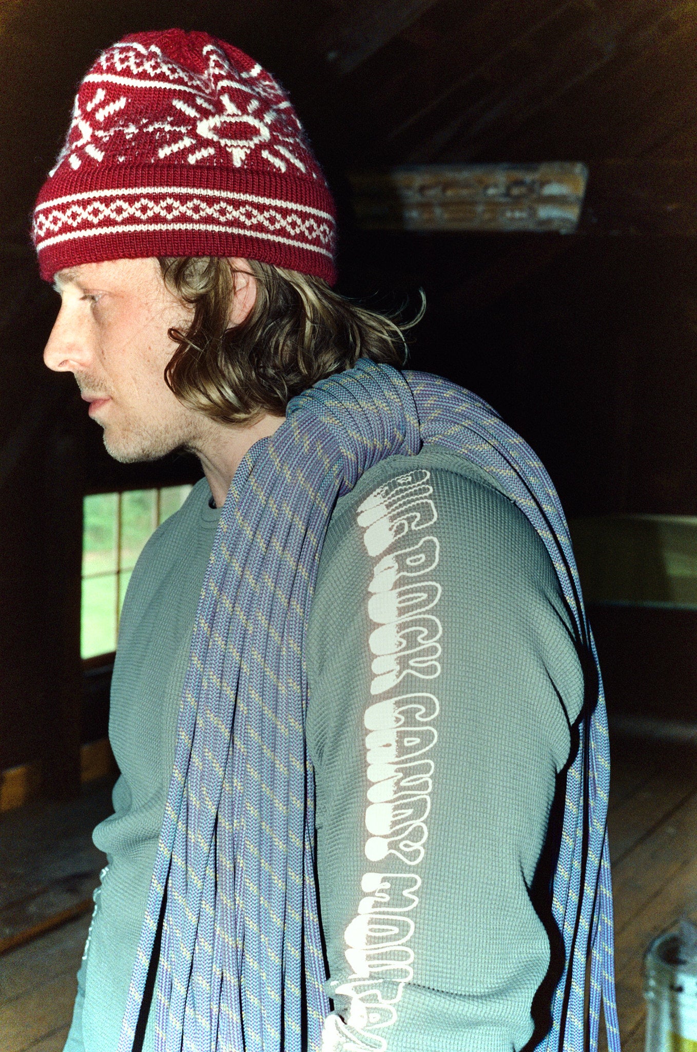 Stowe Sun Beanie - Cranberry