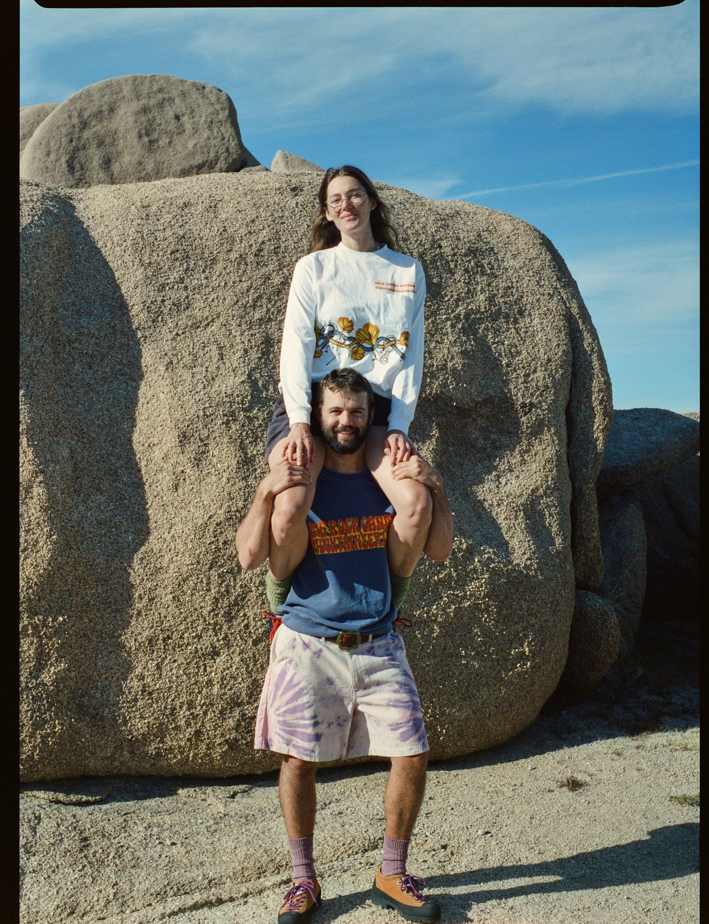 Boulder Logo Chop Top - Blue Corn