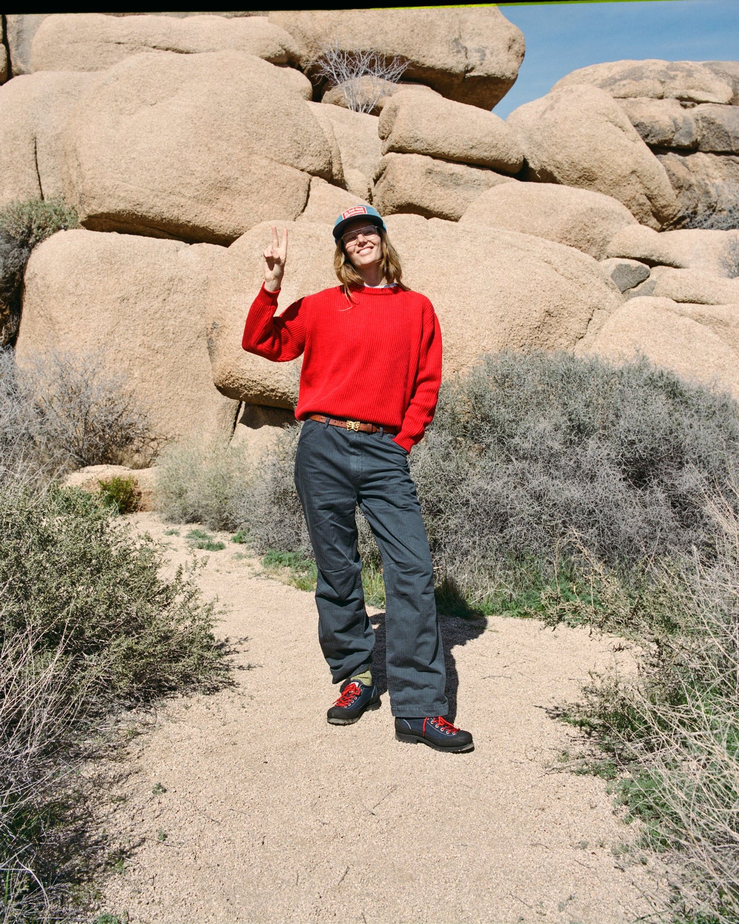 Camp 4 Sweater - Cherry Red