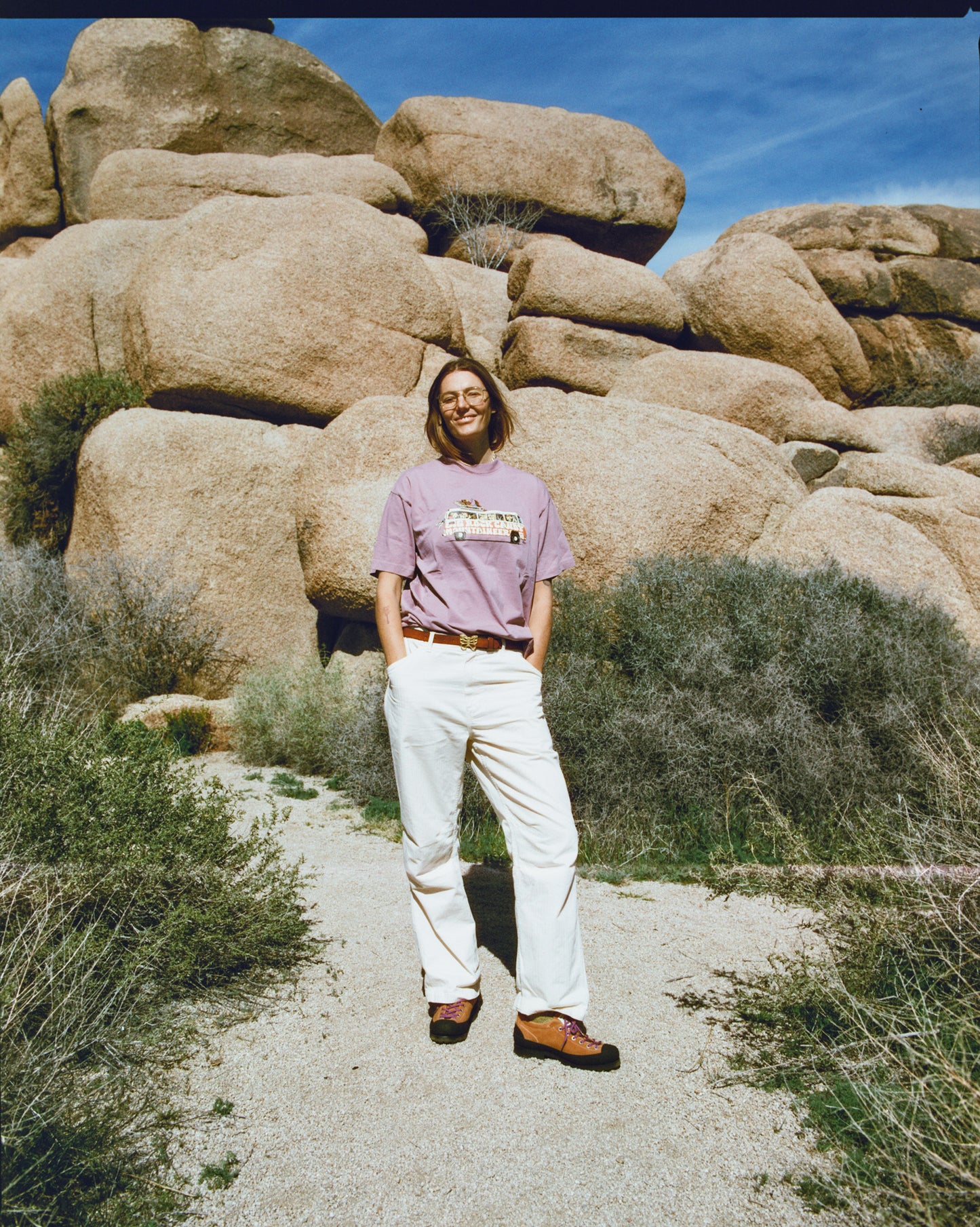 Ramblin' Van Tee - Huckleberry