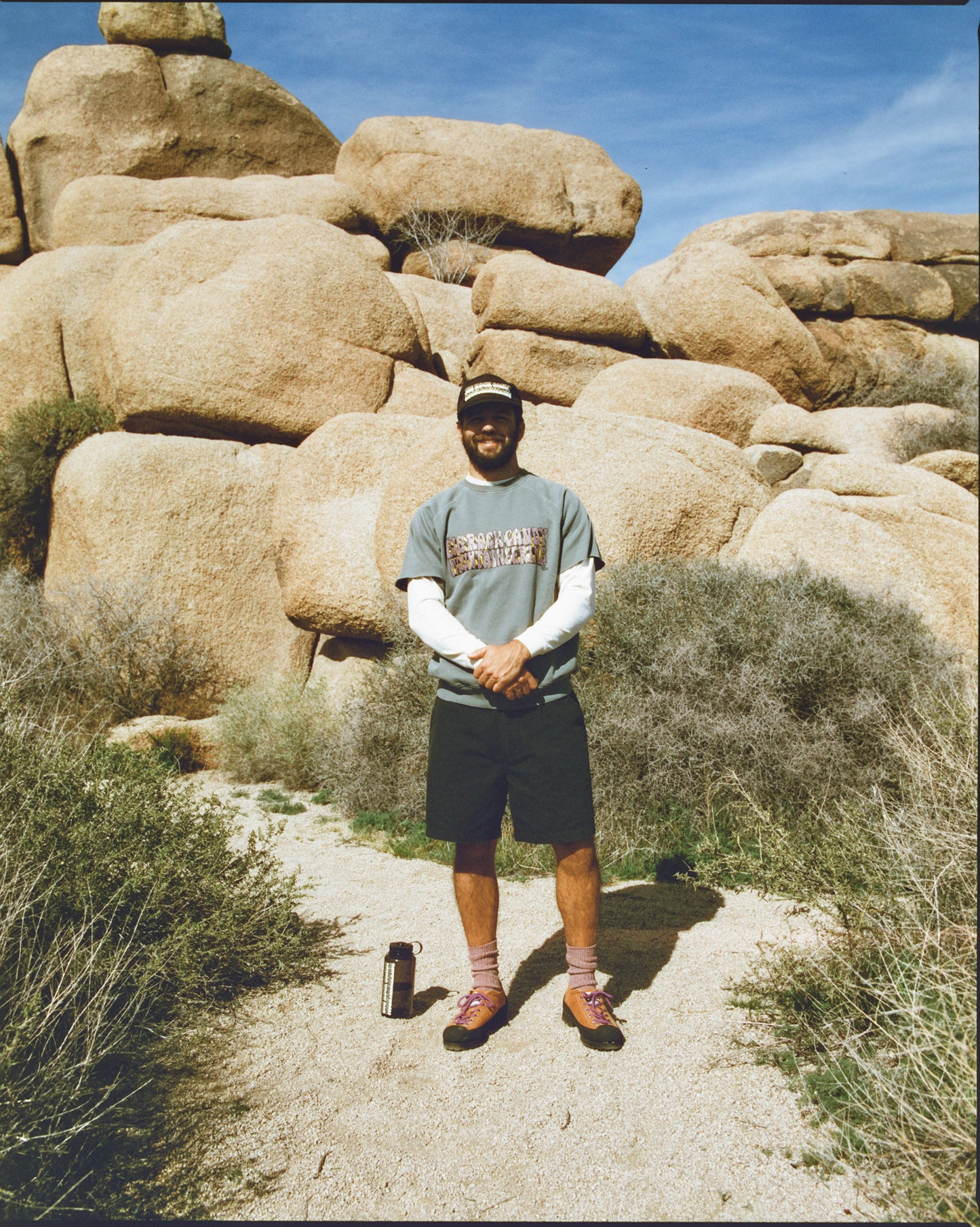 Boulder Logo Chop Top - Artichoke