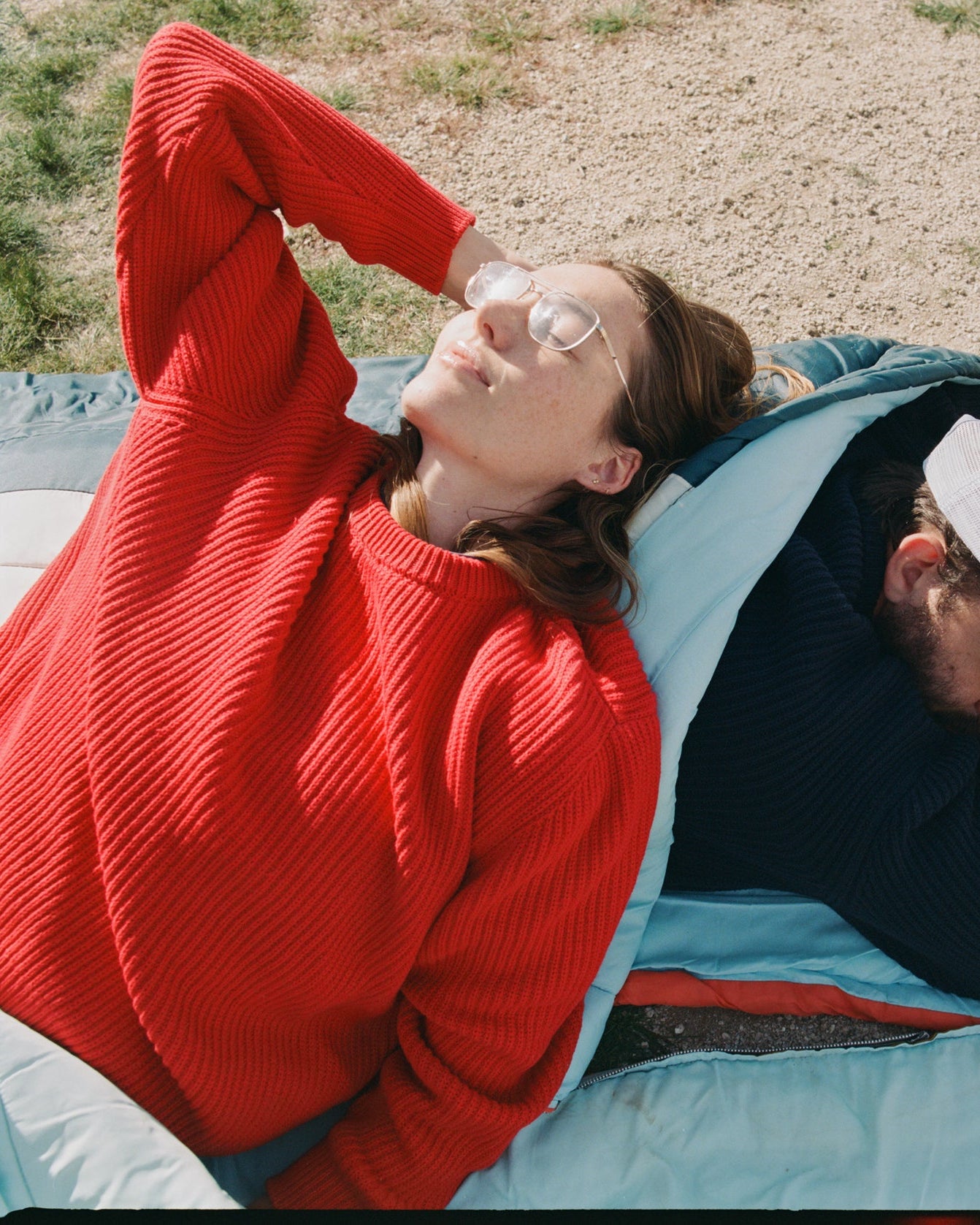 Camp 4 Sweater - Cherry Red