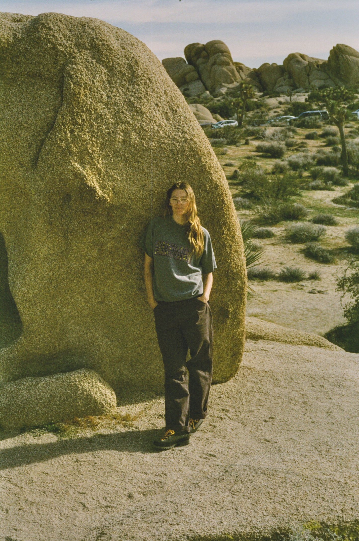 Boulder Logo Chop Top - Artichoke