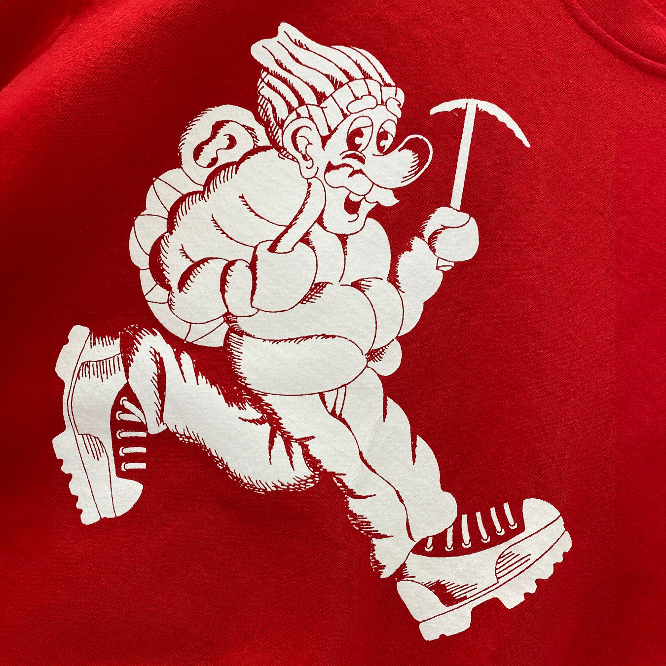 トップス THE BOLDMAN /Vneck Heavy Sweat Wayne Logo Sweatshirt - Candy Cane – Big Rock Candy