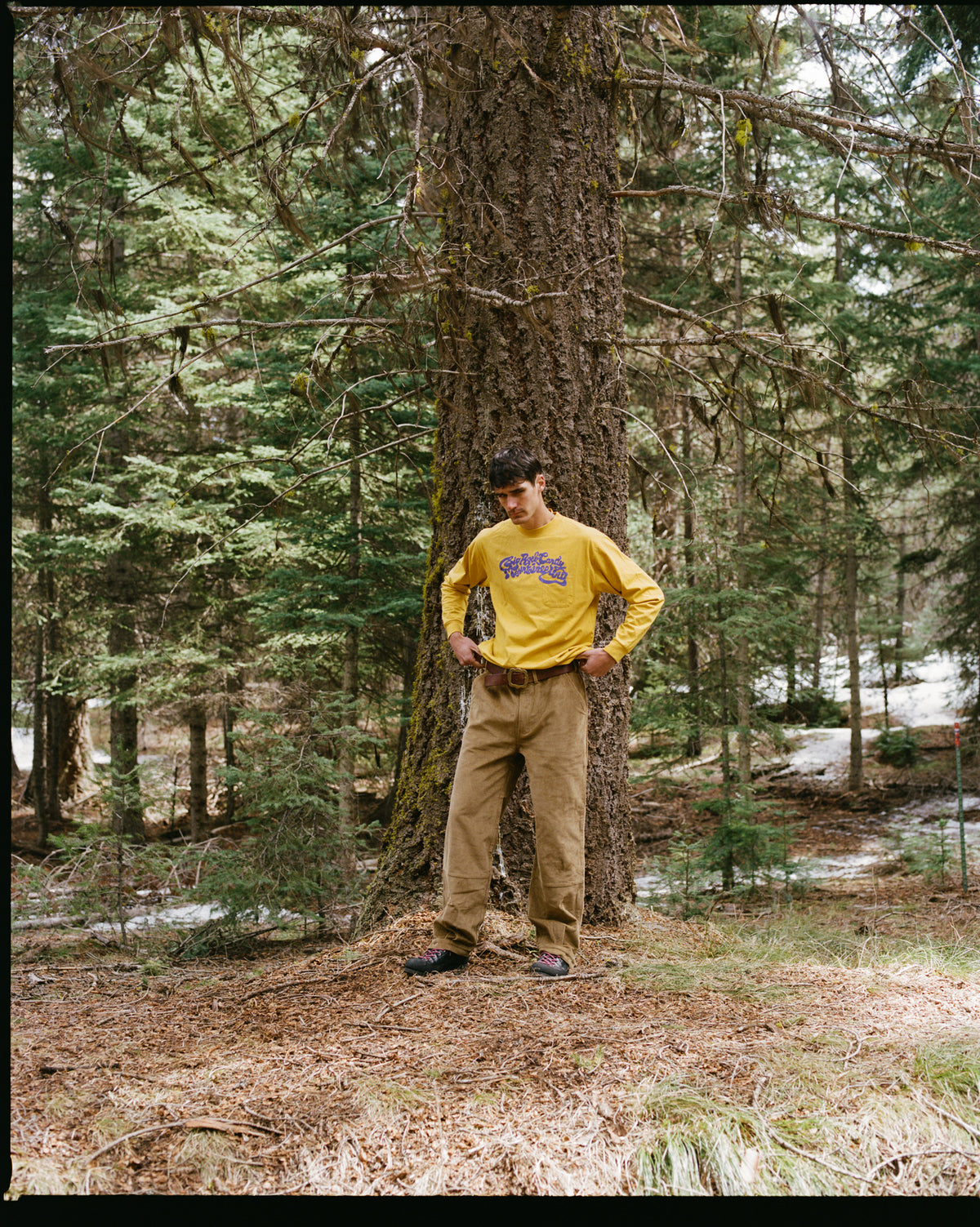 Berkeley Long Sleeve Tee - Mango