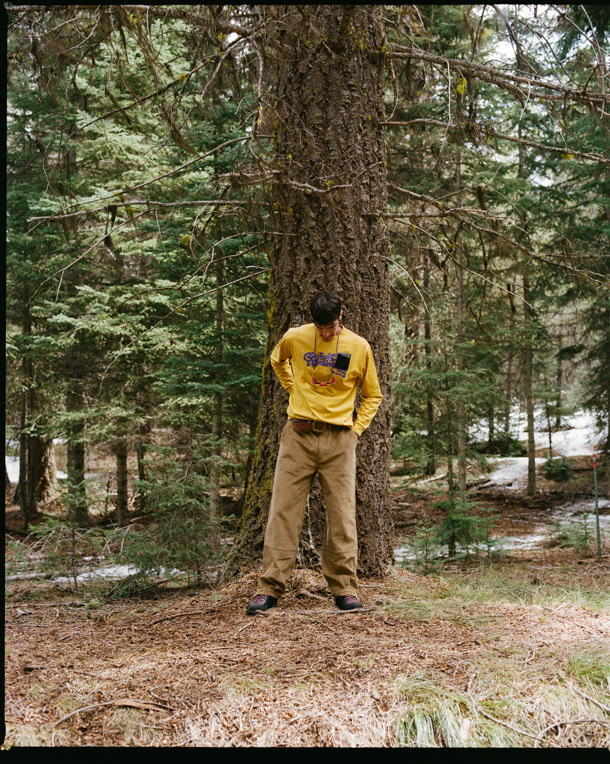 Berkeley Long Sleeve Tee - Mango