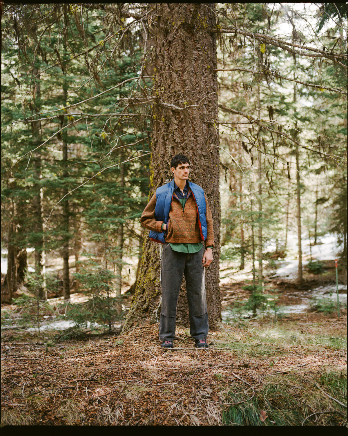 Minarets Vest - Blue Corn