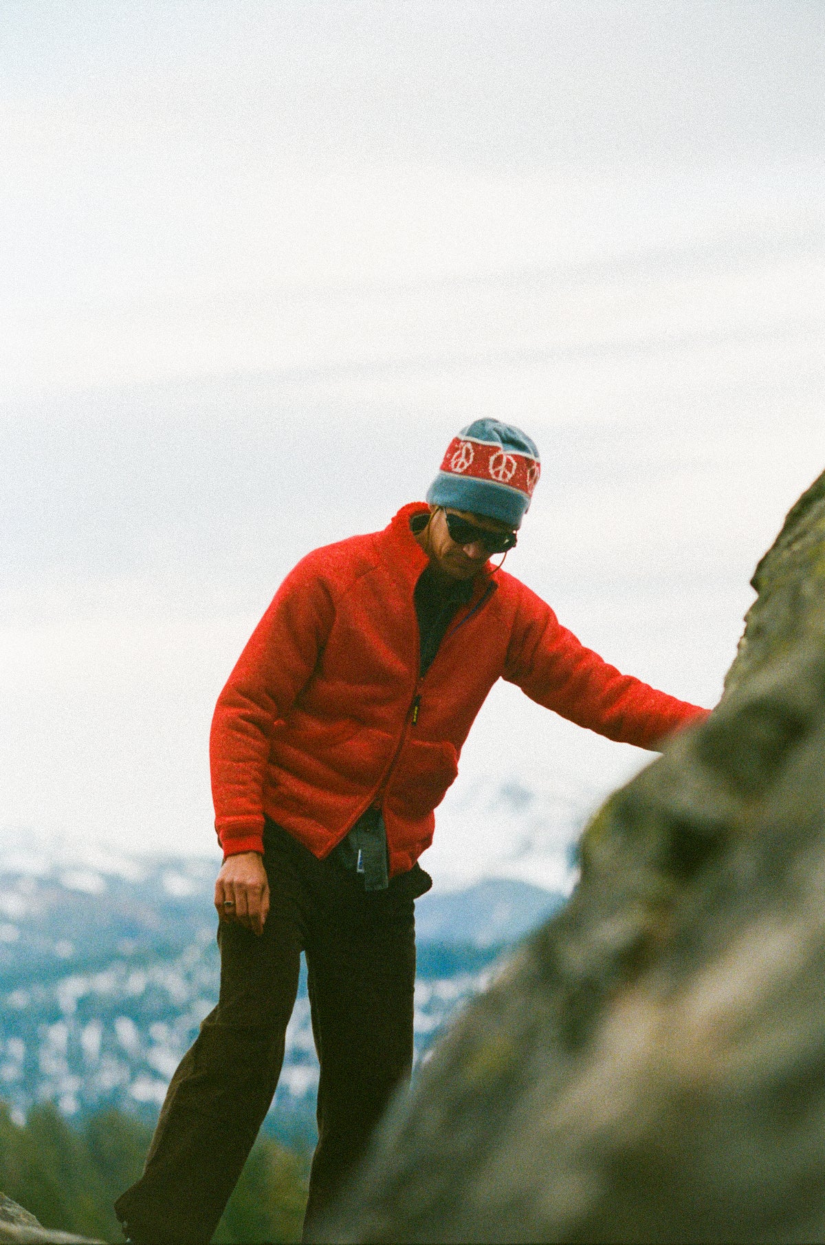 Stowe Peace Beanie - Blue Frost