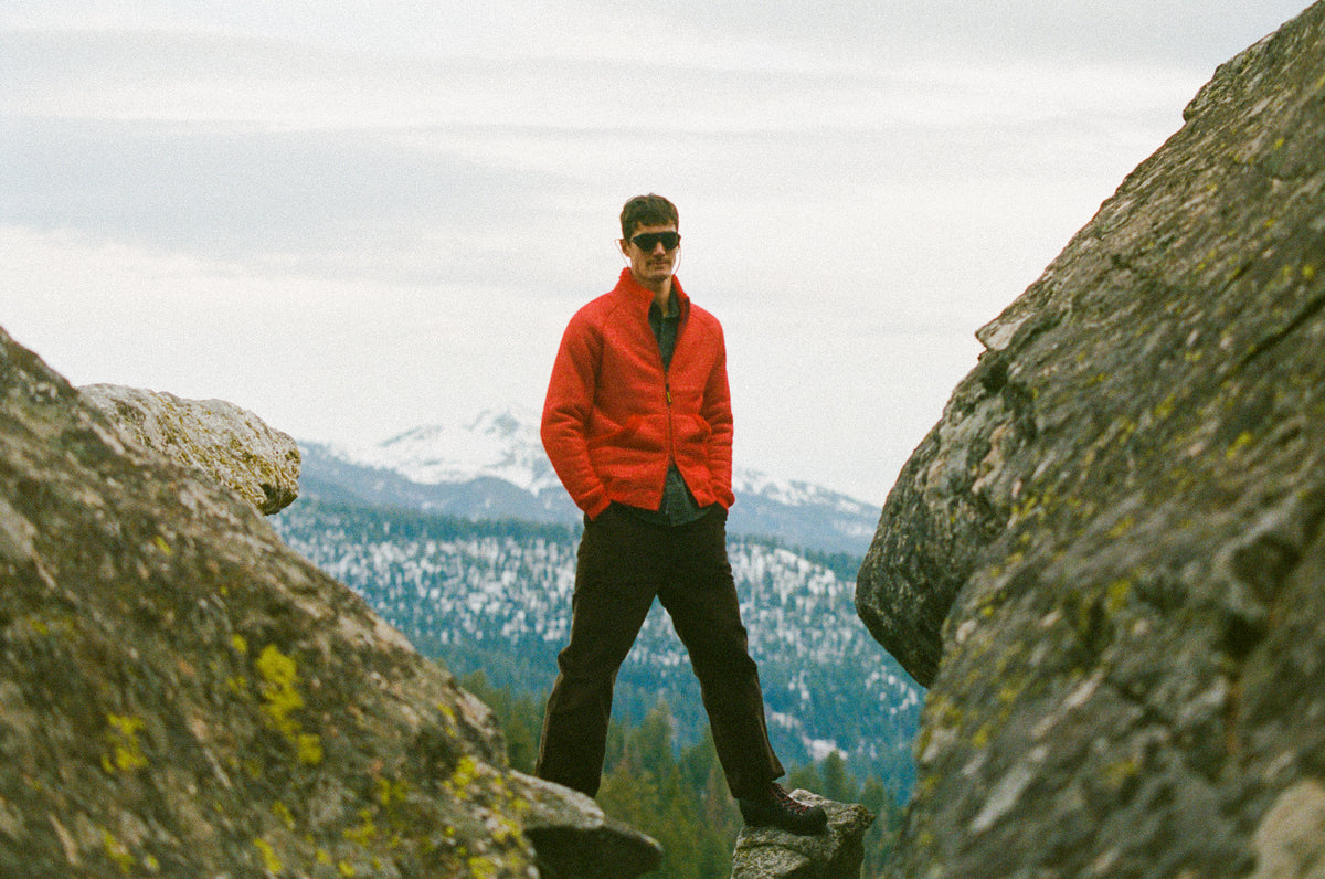 Tuolumne Wool Pile Jacket - Strawberry