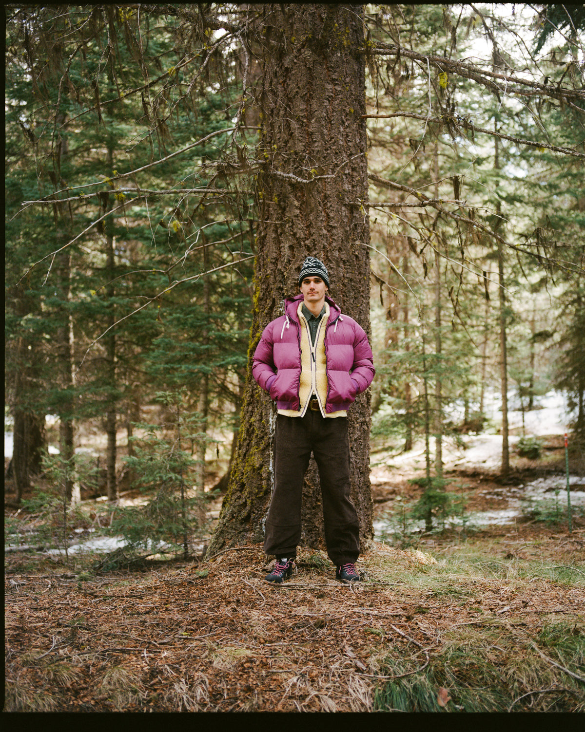 Alpine Jacket - Radicchio
