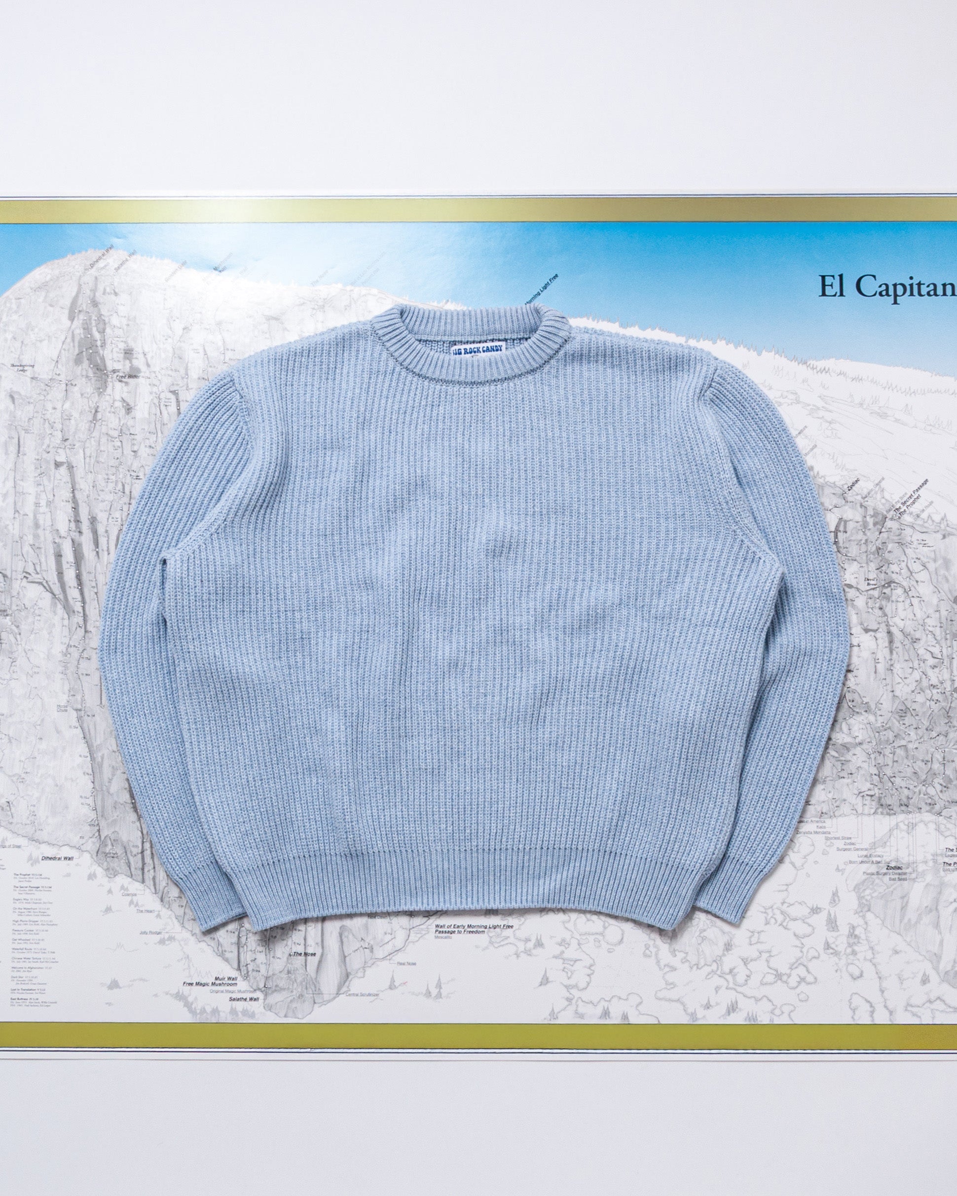 Camp 4 Sweater - Blue Mint