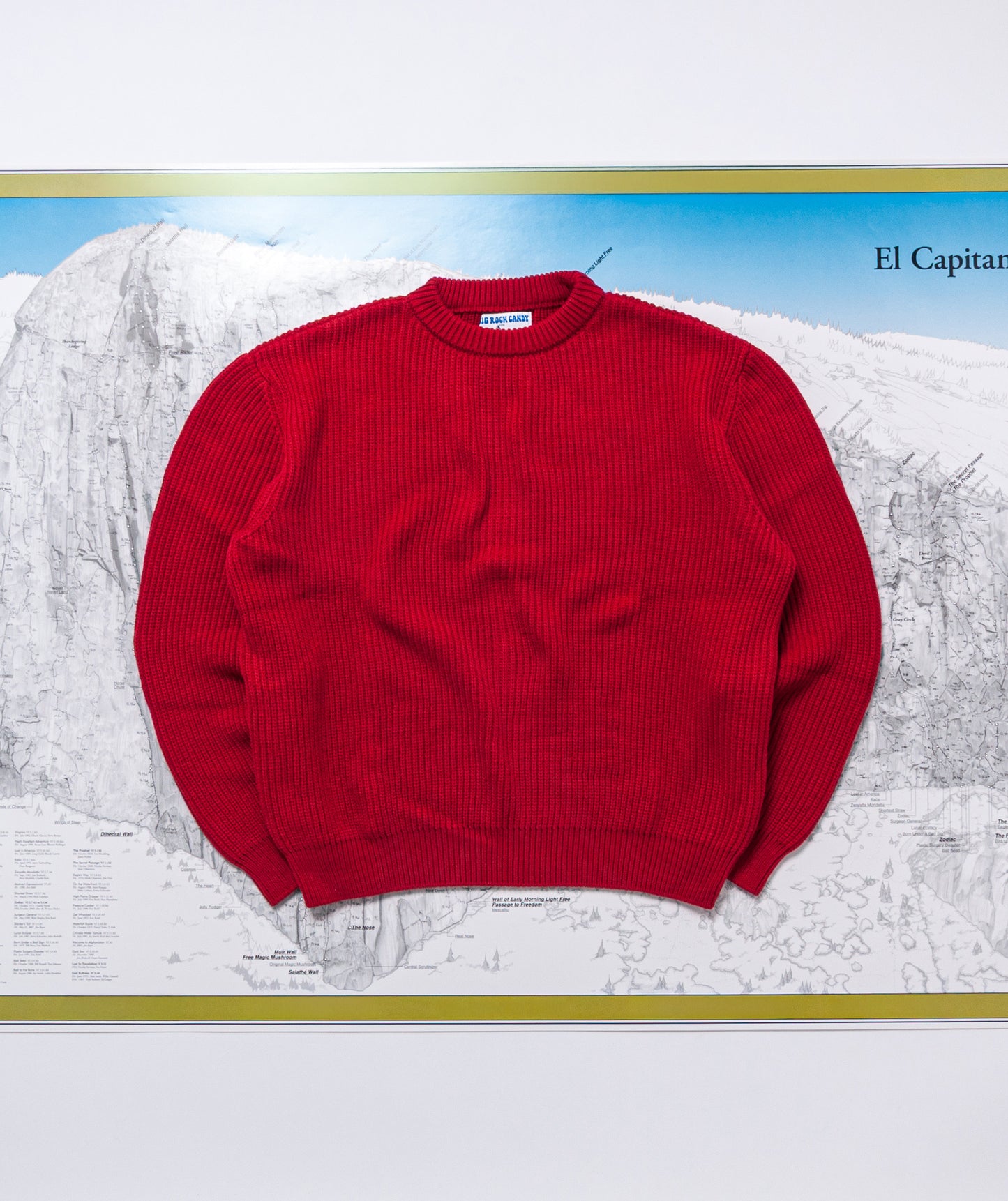 Camp 4 Sweater - Cherry Red