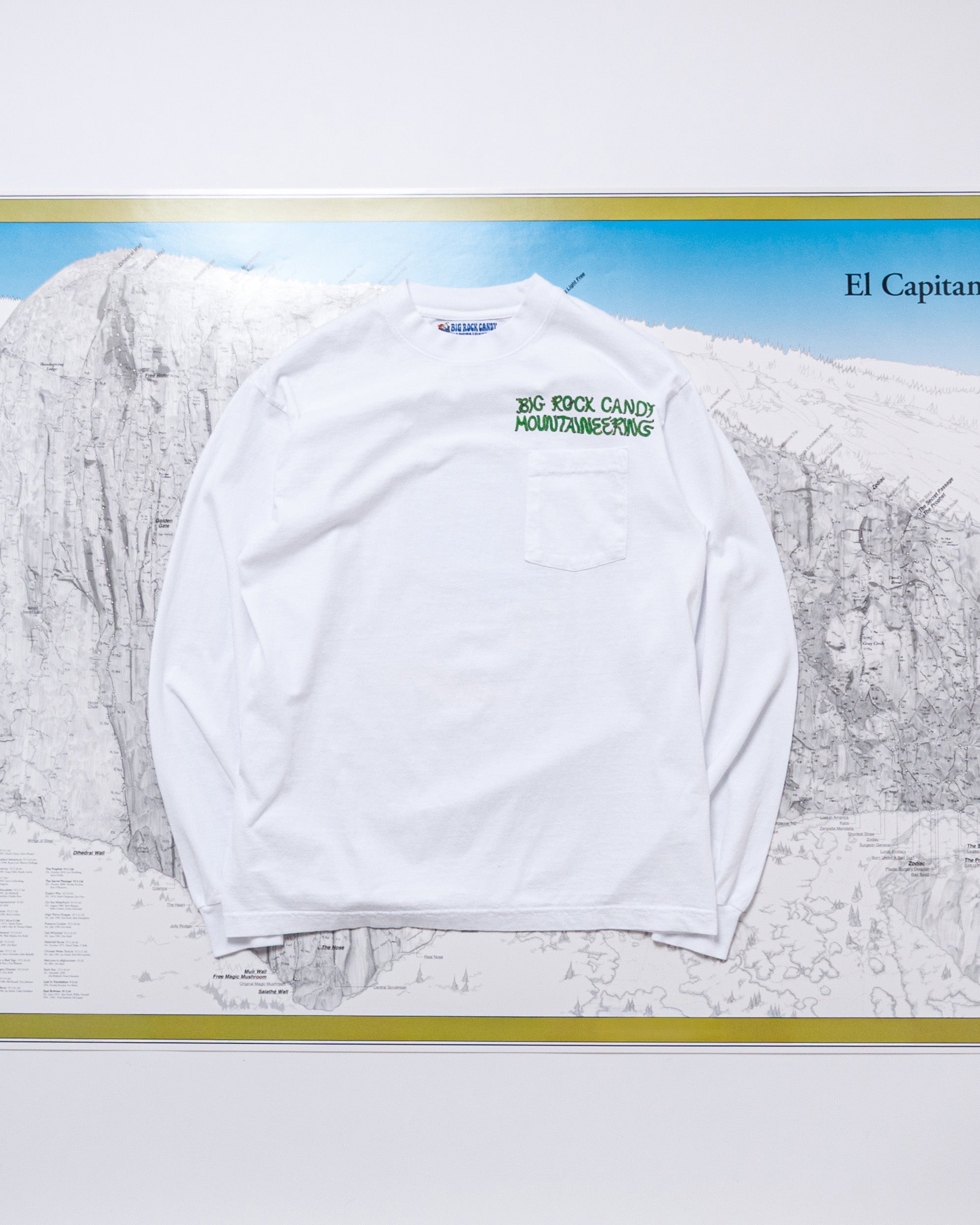 ROCK CANDY big long tee - Big Rock Candy Mountaineering The Nose 