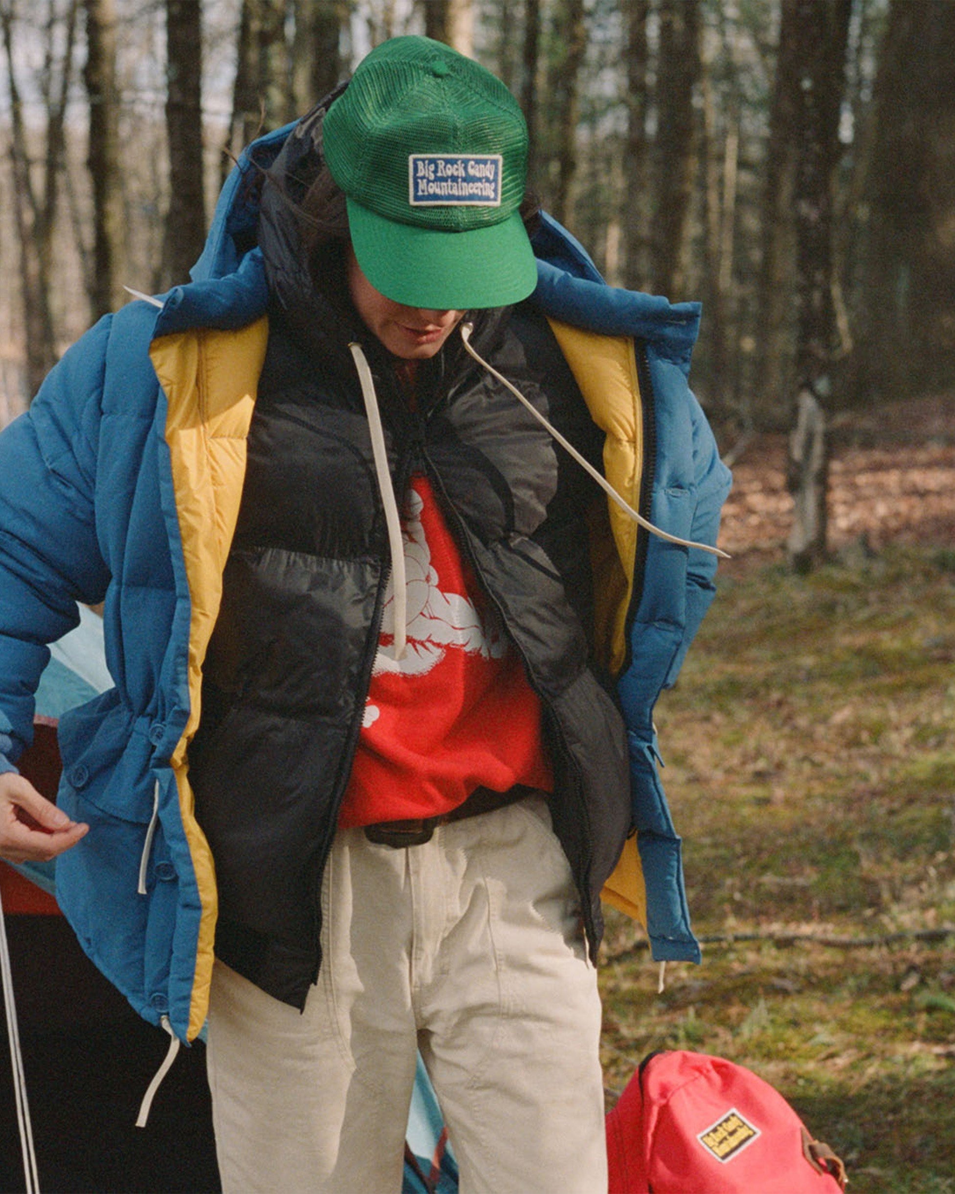 Truckin' Mesh Hat - Green Apple – Big Rock Candy Mountaineering