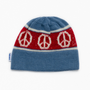Stowe Peace Beanie - Blue Frost